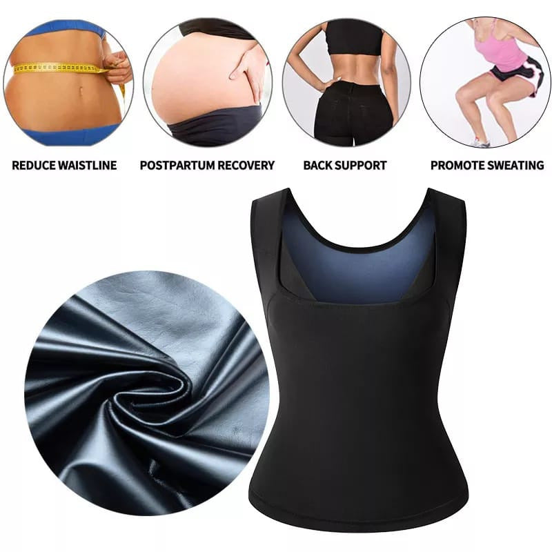Faja Chaleco Quema Grasa Sauna Mujer