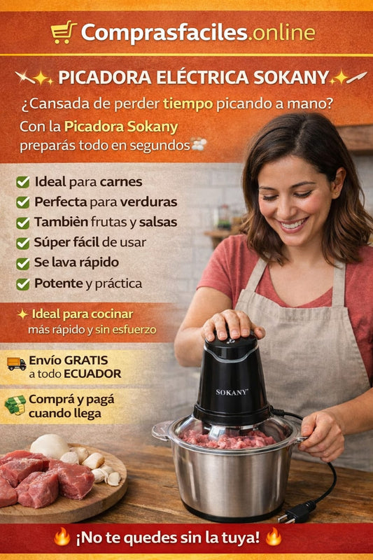 PROCESADOR DE ALIMENTOS SOKANY